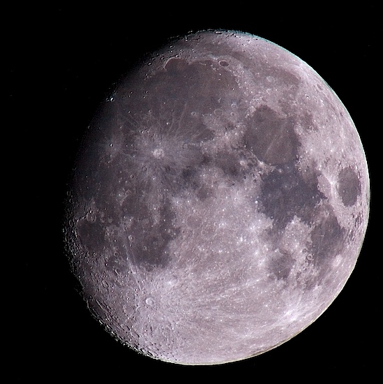 Månen, klik på billedet for at forstørre